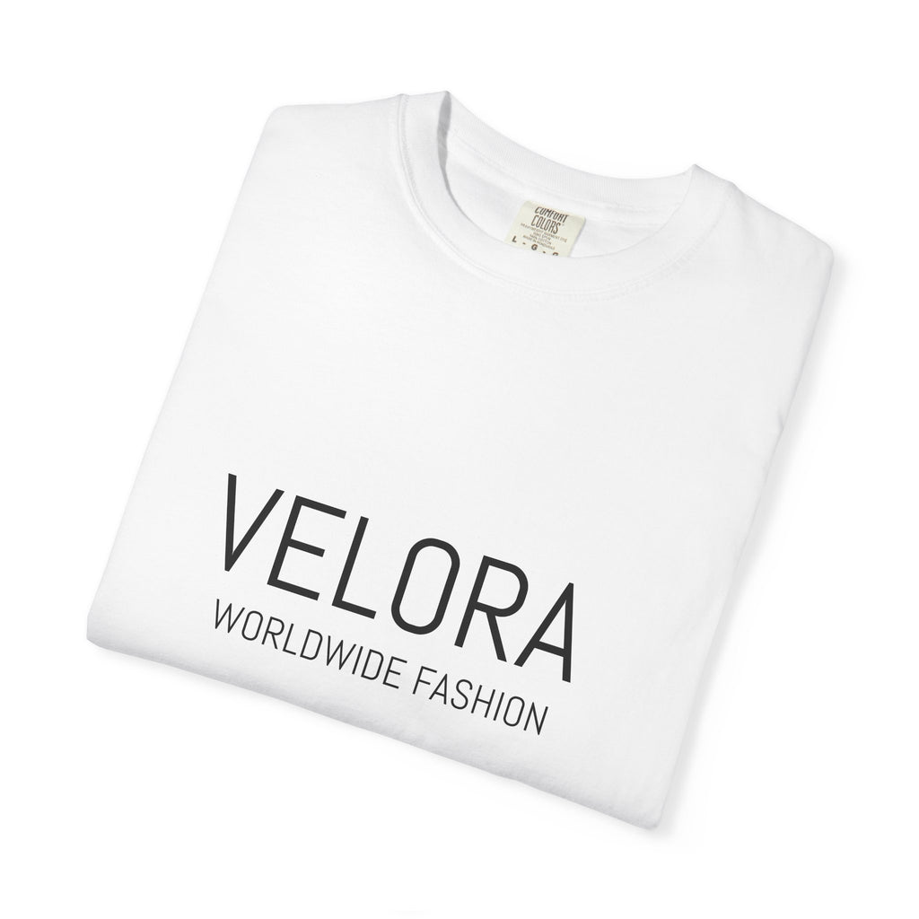 Velora Worldwide Fashion T‑Shirt — Minimalist Logo Tee