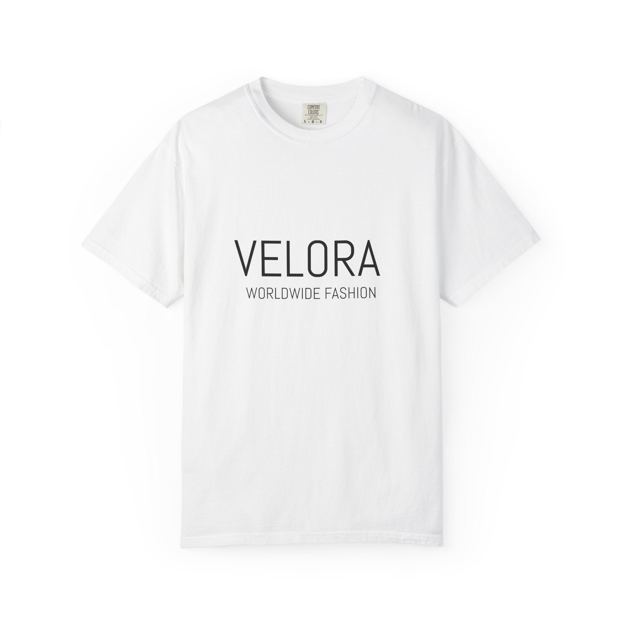 Velora Worldwide Fashion T‑Shirt — Minimalist Logo Tee